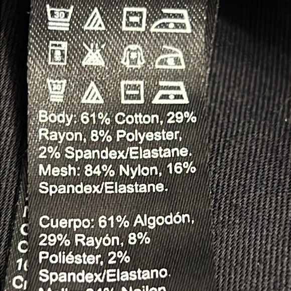 Spanx Black Signature Waist Straight Back Zip Jeans Sz 27 - Picture 9 of 9